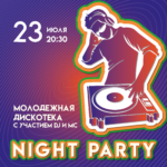 Молодёжная дискотека «Night Party»
